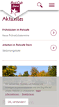 Mobile Screenshot of parkcafe-stern.de